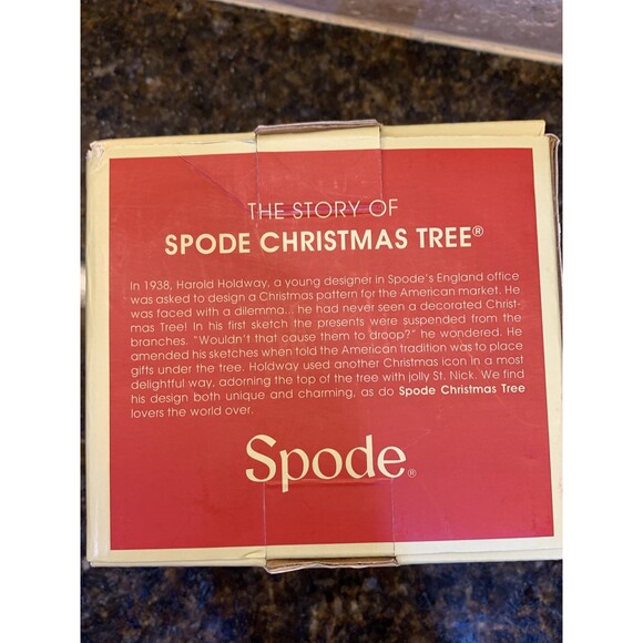 Spode “The Story of Spode Christmas Tree” Coffee Tea Mug - NIB - Picture 7 of 7